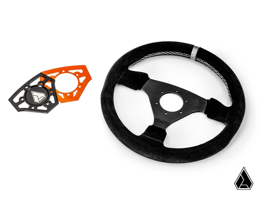 Assault Industries Universal Navigator Suede UTV Steering Wheel