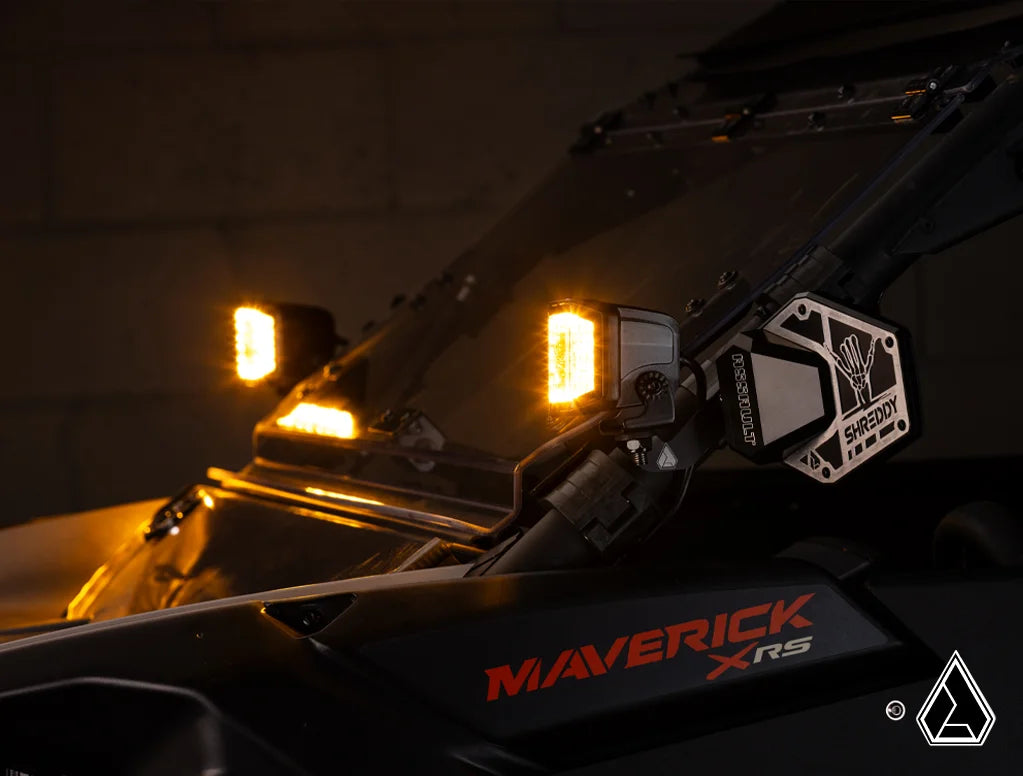 Assault Industries Side Mirror Light Bracket Kit