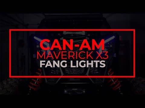 Can-Am Maverick X3 Fang Lights