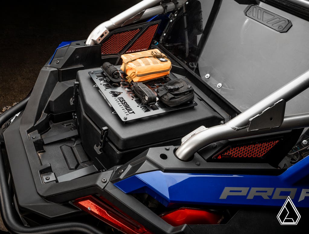 Assault Industries Cooler/Cargo Box for Polaris RZR Pro R