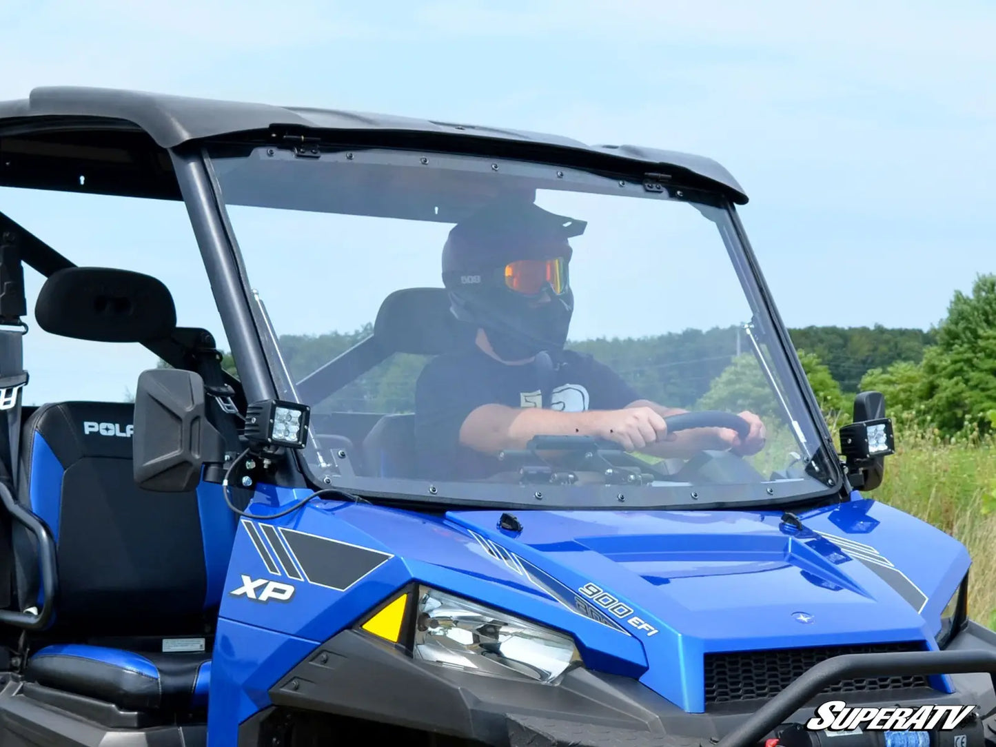 Polaris Ranger XP 900 Flip Windshield