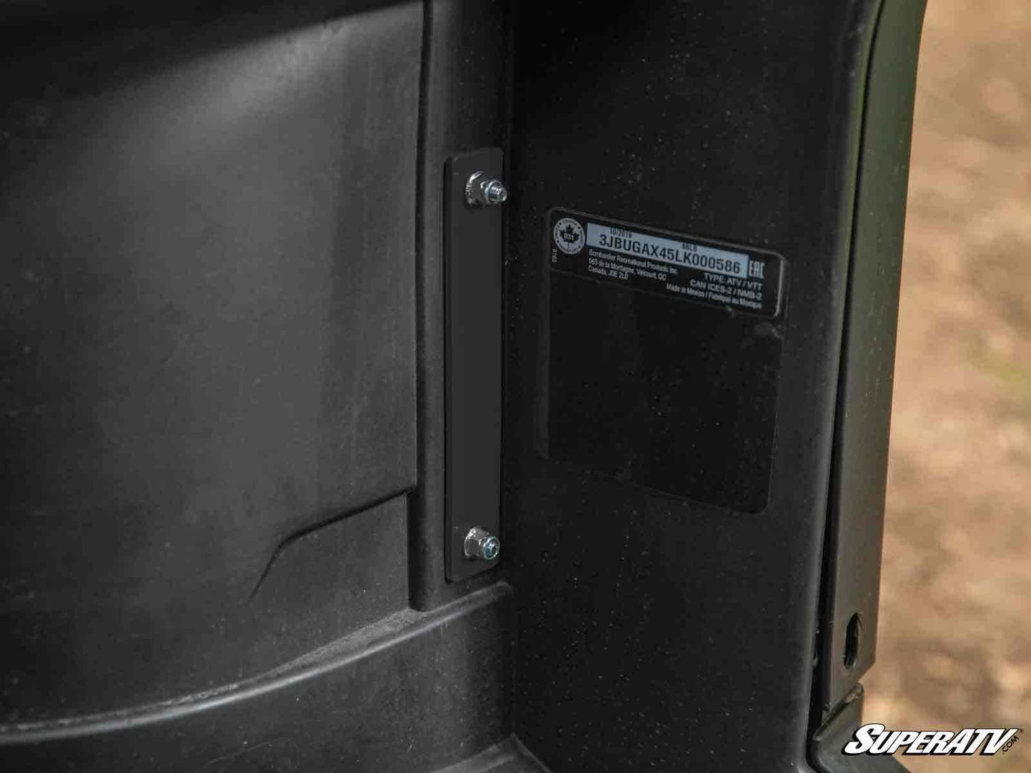 Can-Am Defender HD5 Inner Fender Guards