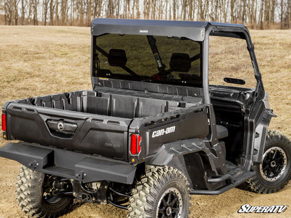 Can-Am Defender Rear Glass Windshield