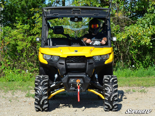 Can-Am Defender Flip Windshield