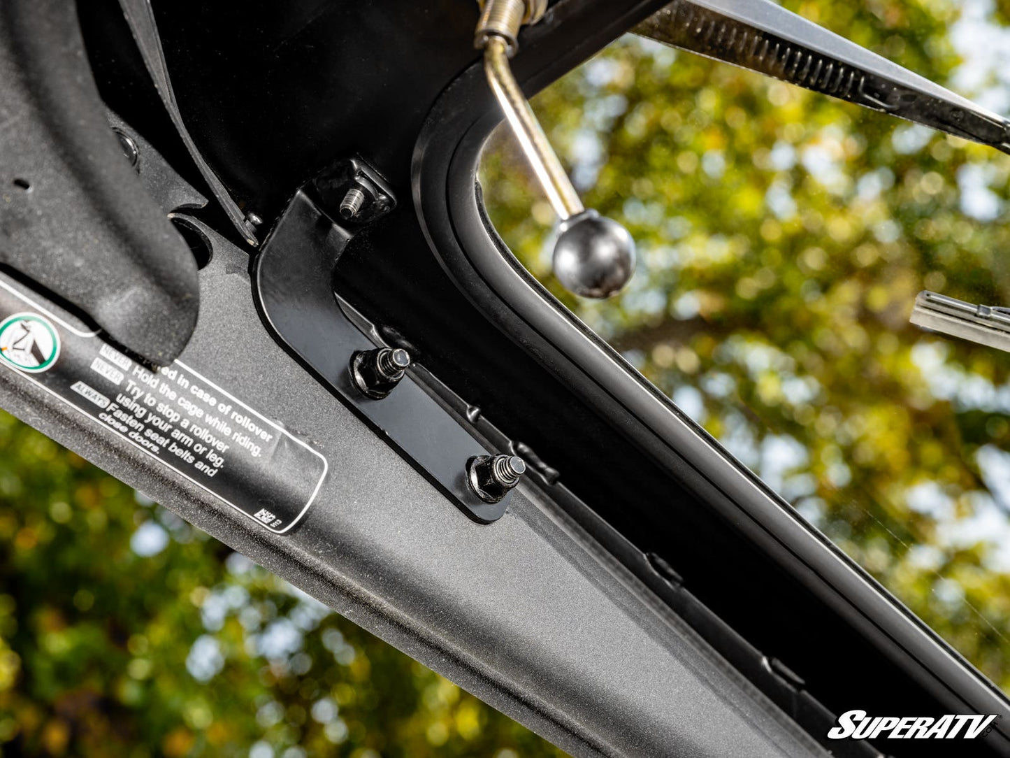 Can-Am Maverick R Glass Windshield