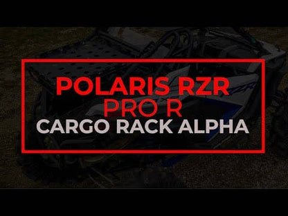 Polaris RZR Pro R Cargo Rack Alpha