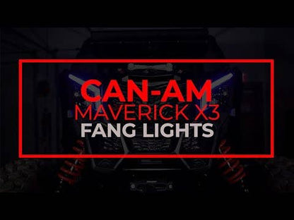 Can-Am Maverick X3 Fang Lights