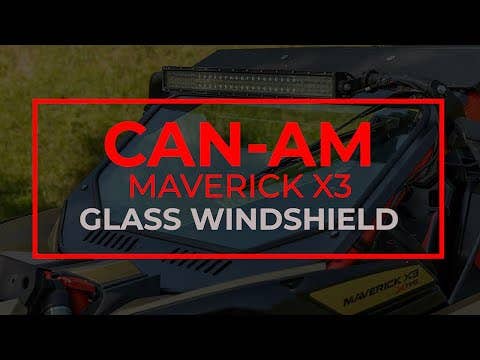 Can-am Maverick X3 Glass Windshield
