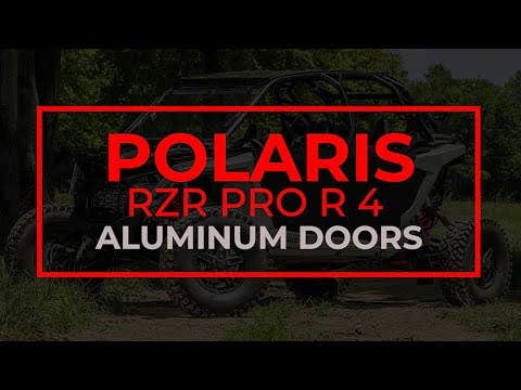 Polaris RZR Pro R 4 Aluminum Doors