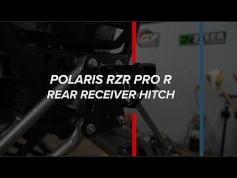 Polaris RZR Pro R Rear Receiver Hitch