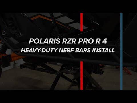 Polaris RZR Pro R 4 Heavy-Duty Nerf Bars