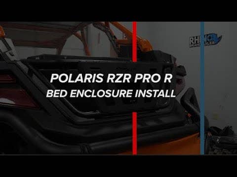Polaris RZR Pro R Bed Enclosure