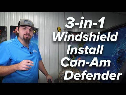 Can-Am Defender 3-in-1 Windshield