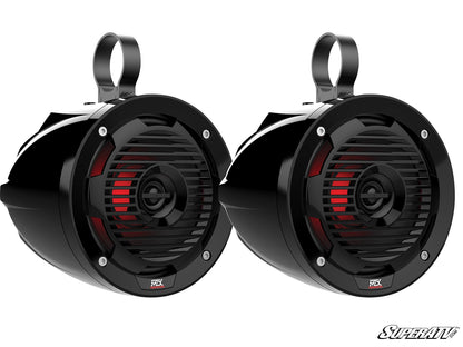 MTX MUD65PL 6.5" UTV Speakers with LED Lights