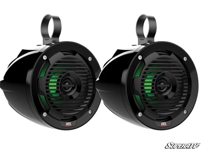 MTX MUD65PL 6.5" UTV Speakers with LED Lights