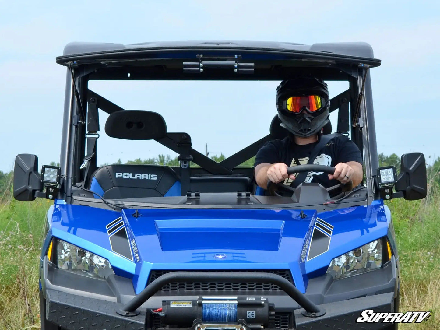 Polaris Ranger XP 900 Flip Windshield
