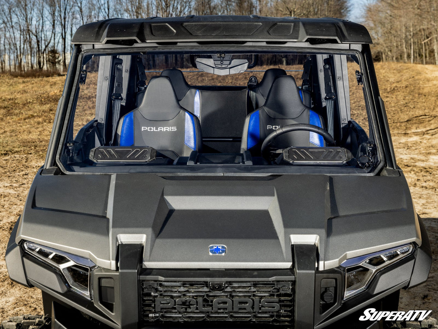 Polaris Xpedition Vented Full Windshield