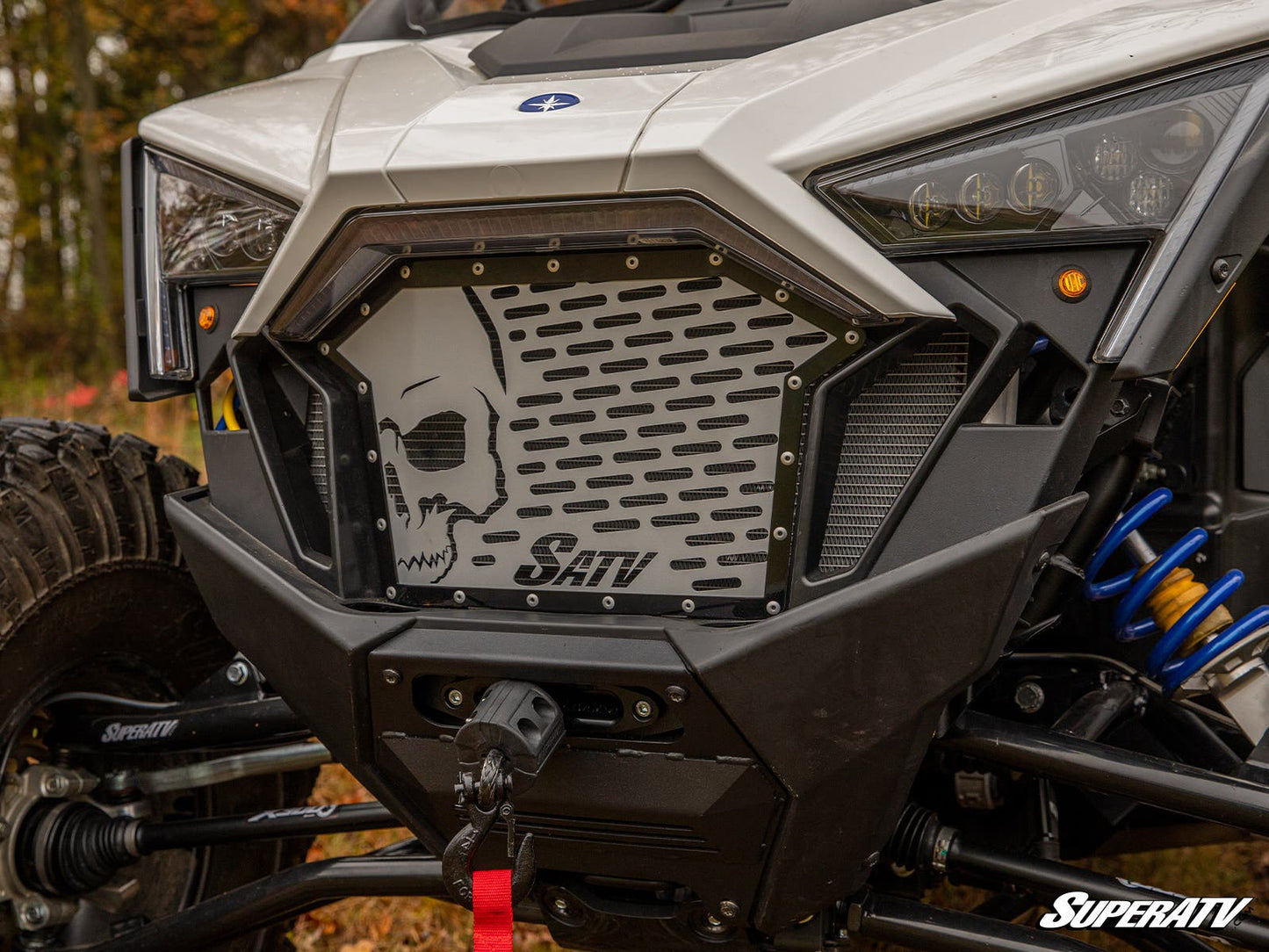Polaris RZR Pro R Skull Style Grille Insert