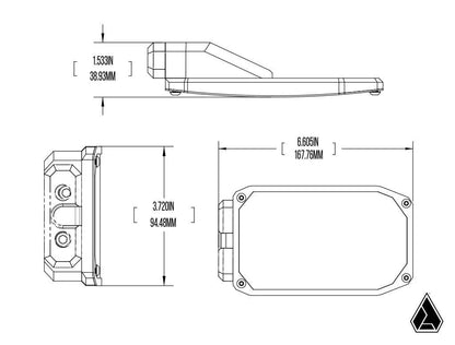 Assault Industries Phantom Convex Side Mirrors