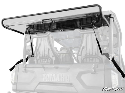 Yamaha Wolverine RMAX4 1000 Rear Flip Windshield